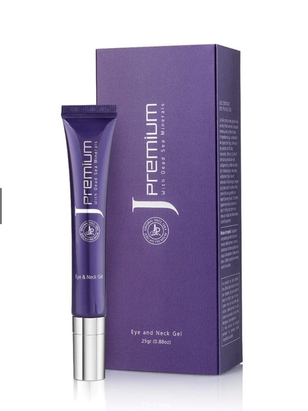 Jericho Premium Eye & Neck Gel Anti-Aging Dead Sea Minerals NIB